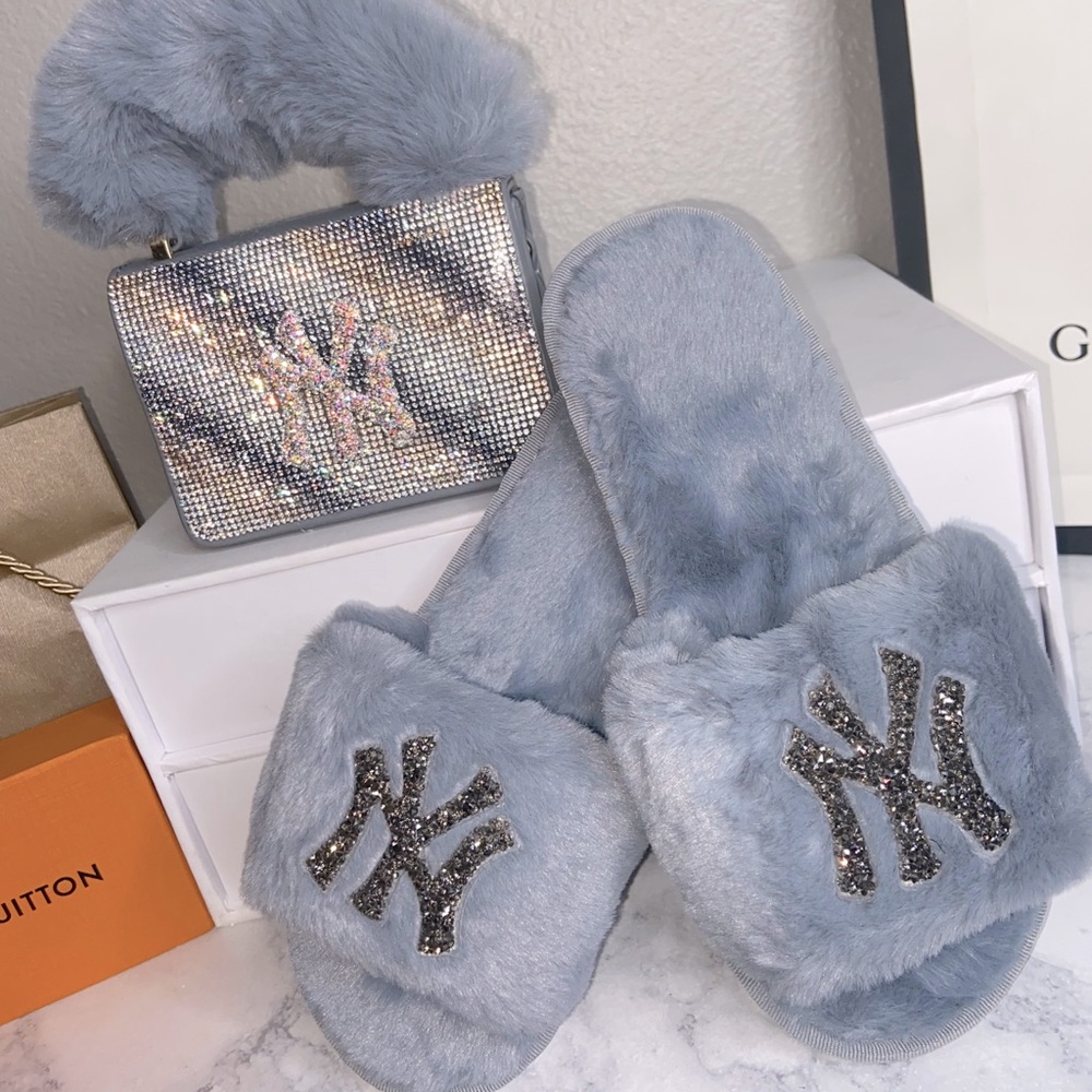 NY BLING slipper set